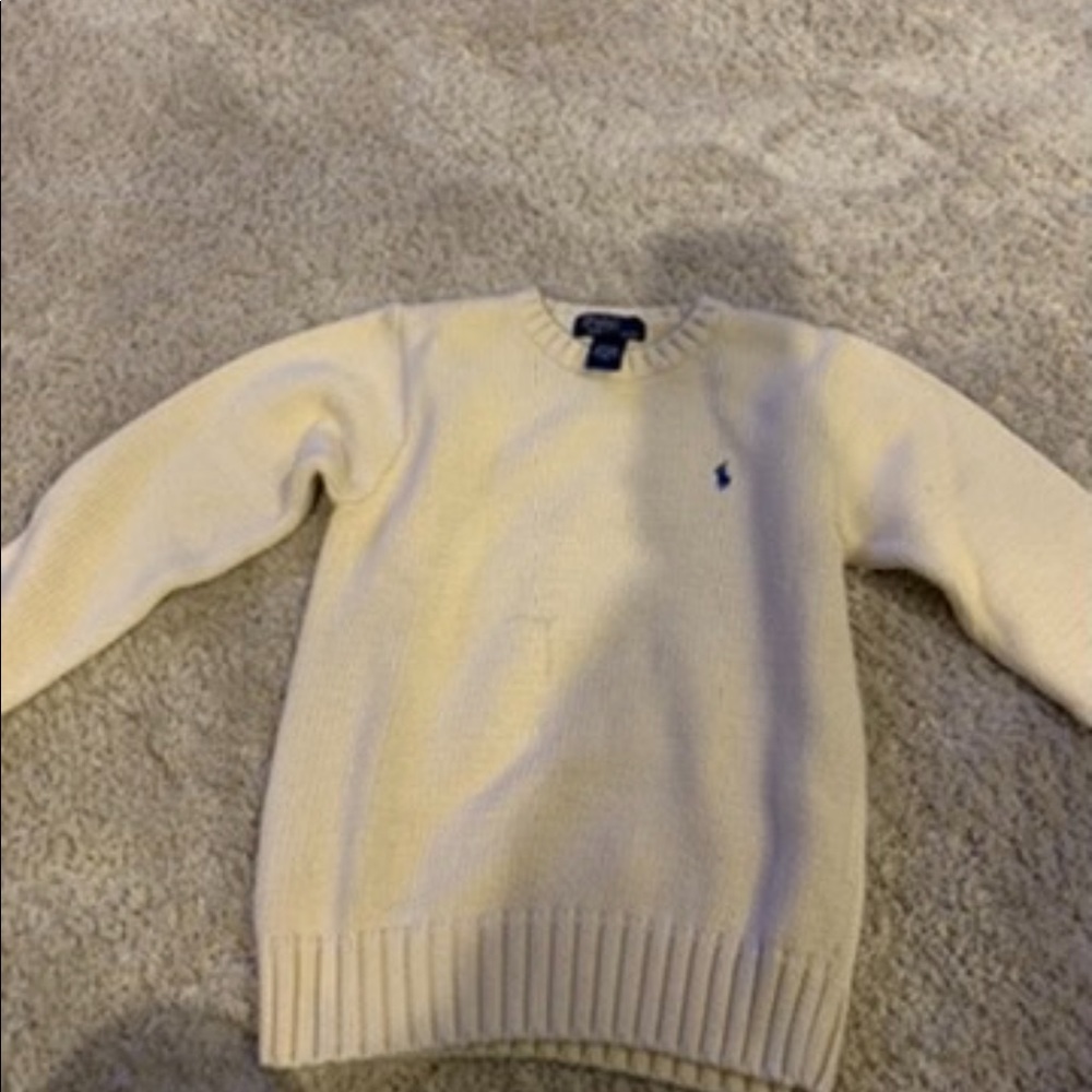 Polo cream sweater